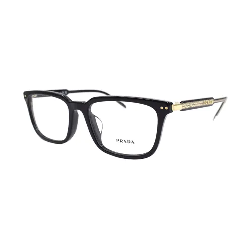 PRADA Rectangular Eyeglass Frames Men's