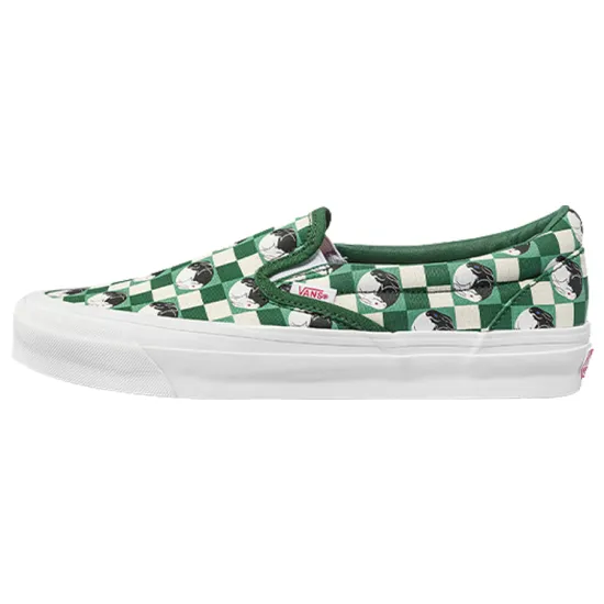 Vans Og Classic Slip On Lx Year Of The Rabbit Green