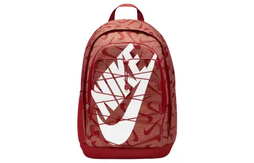 Nike Hayward Polyester Backpack Regular Unisex Cinnabar/White