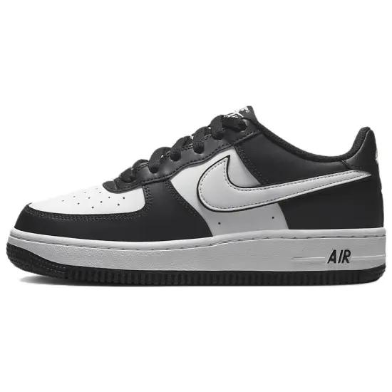 Nike Air Force 1 Low LV8 2 White Swoosh Panda GS