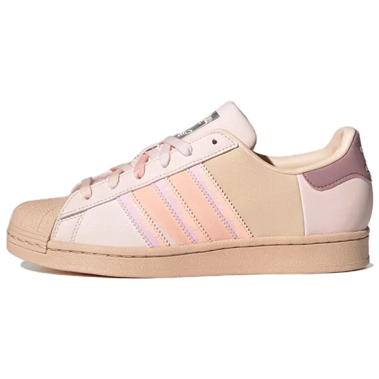 Adidas Originals Superstar Series Skateboard Shoes Women's Low-top Pink