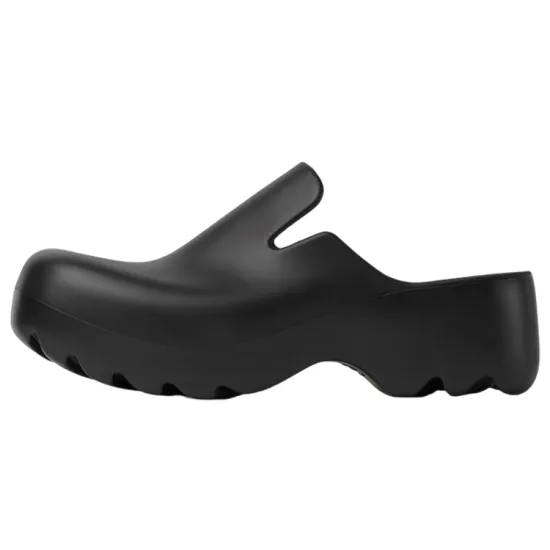 Bottega Veneta Rubber Flash Clog Black