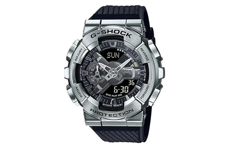 CASIO Unisex Full Metal Series 51.9mm Black Watch GM-110-1ACR