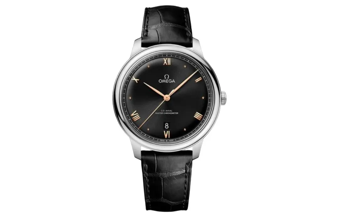 OMEGA Disc Fly Collection Elegant Automatic Mechanical Movement Men's Watches Watch 40mm Black Dial
