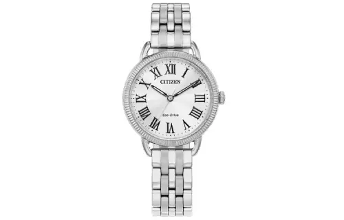 CITIZEN ['50', 149262]m Waterproof Light Powered Quartz Movement Stainless Steel Strap Watch 29mm