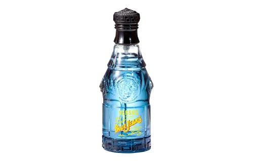 VERSACE Blue denim perfume, 75 ml, Birthday gift