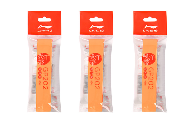 Li Ning Badminton Grip Tapes 3 Pack Combo Set Pu Thin