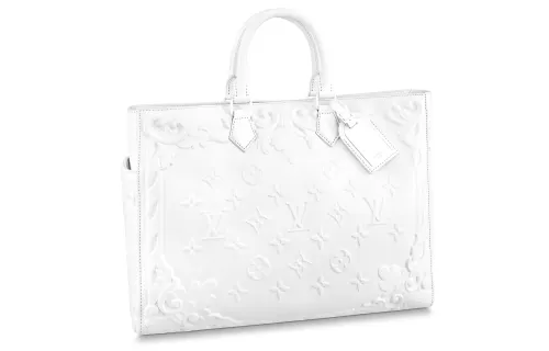 LOUIS VUITTON Sac Plat Optic White