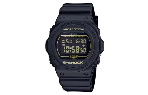 CASIO Men G-SQUAD Series 42.8mm Black Watch DW-5700BBM-1