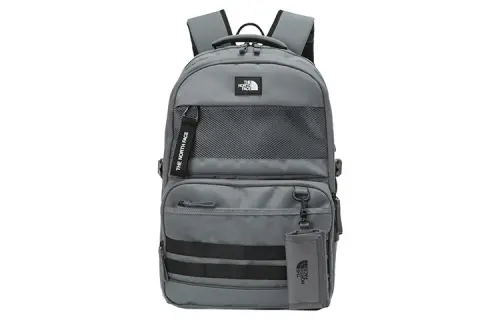 THE NORTH FACE 30L Backpack Outdoor Bag Recycled Polyester Gray Unisex