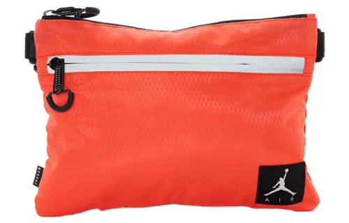 Jordan Polyester Shoulder Bag, Crossbody Bag Regular Unisex Neon Orange