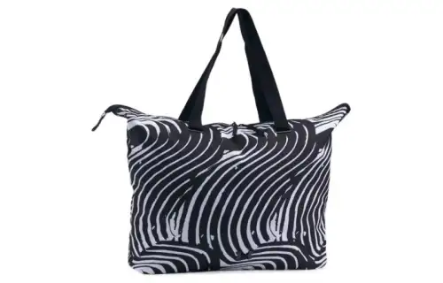 Under Armour Polyester One Shoulder Handbag Regular Women's Black/White