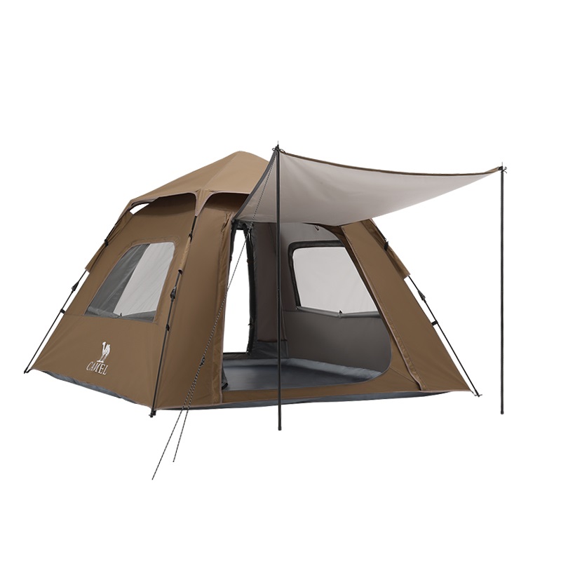 CAMEL Camping Tent One Bedroom And One Living Room Outdoor Automatic Accounting