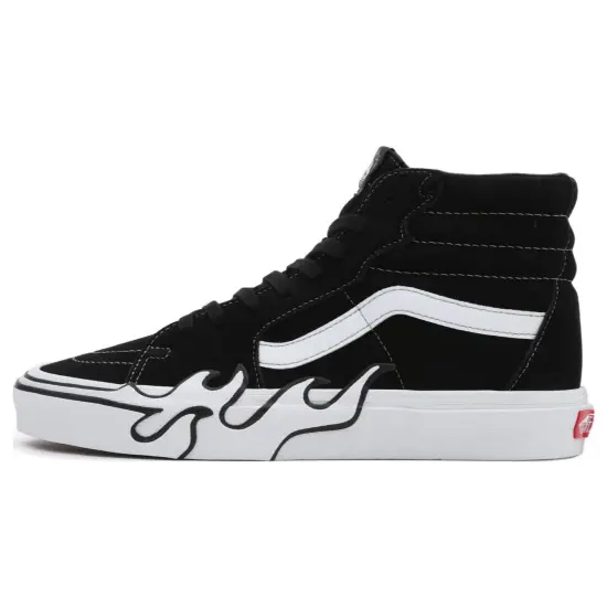 Vans Sk8 -Hi 'Flame - Black'