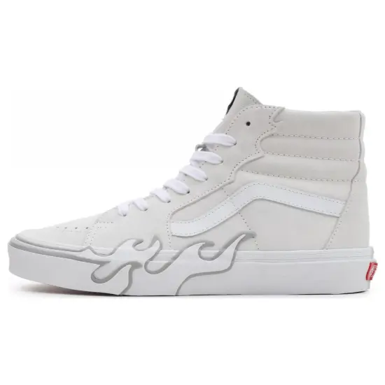 Vans Sk8 -Hi 'Flame - White'