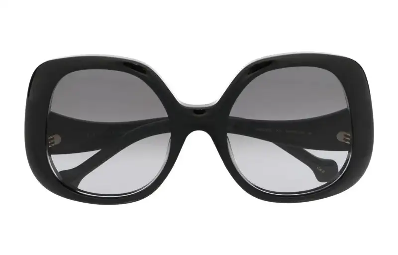 GUCCI Eyewear Oval Frame Sunglasses