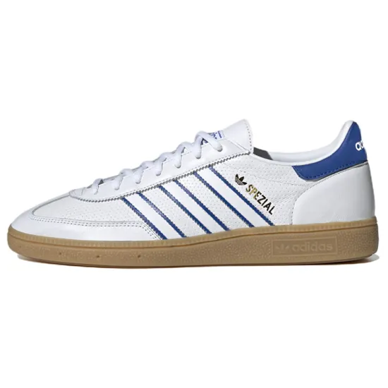 Adidas Originals Handball Spzl Skateboard Shoes Unisex Low-top White/Blue/Brown