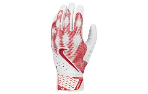 Nike Alpha Varsity Batting Sports Gloves Unisex Couple Style Red