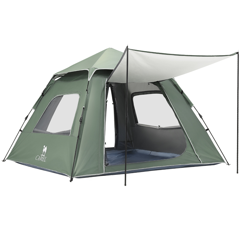 CAMEL Camping Tent One Bedroom And One Living Room Outdoor Automatic Accounting