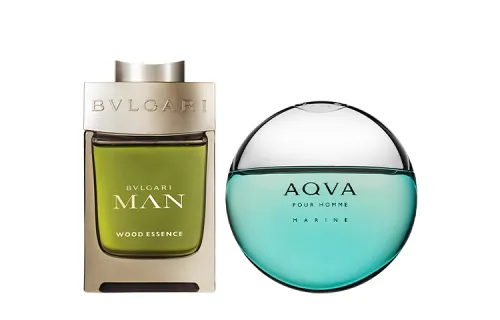 BVLGARI Bvlgari, perfume sample, wooden set, woody notes, 5 ml