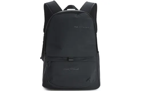 FILA Fabric Backpack Unisex Pitch Black