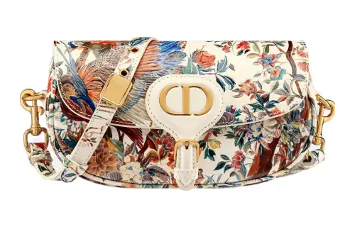 DIOR Bobby Cow Leather Crossbody Bags Women's Multicolor