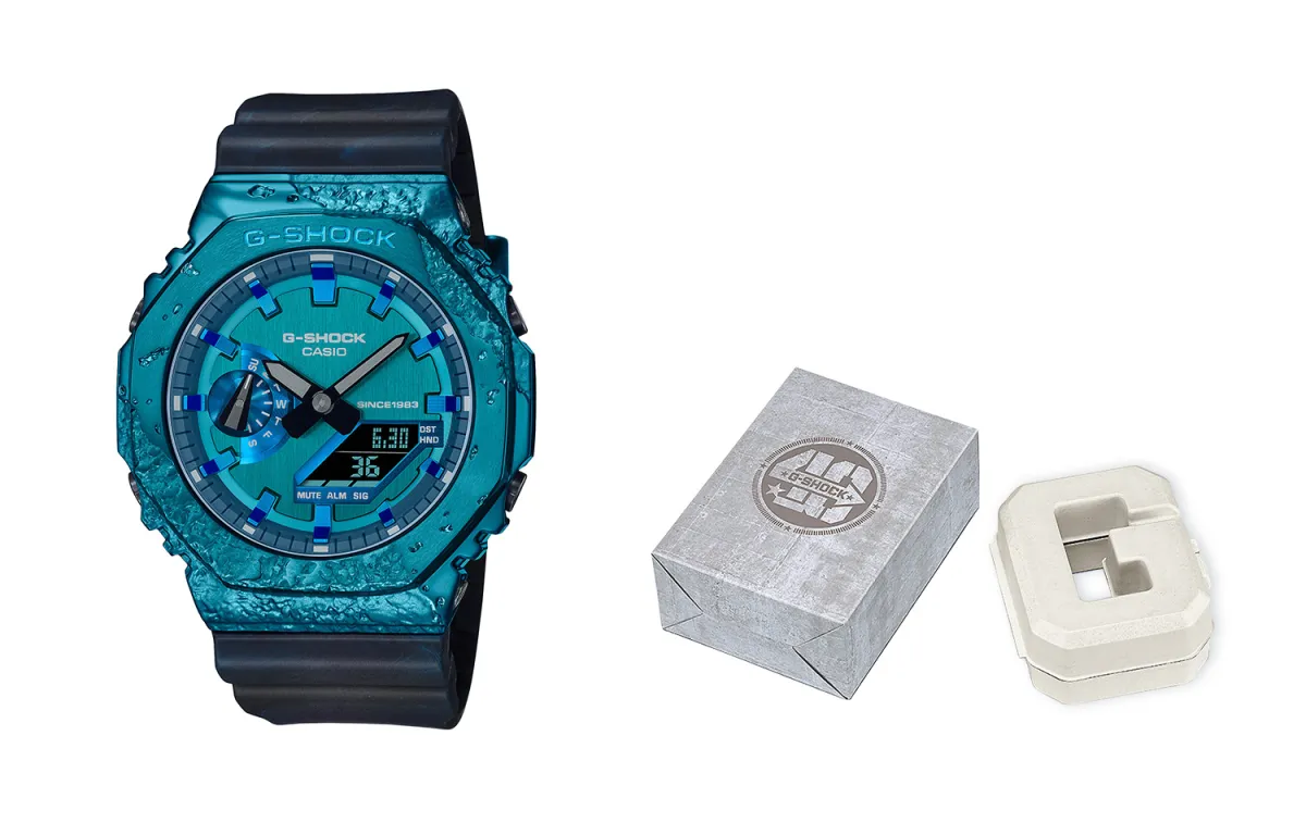 CASIO Unisex Full Metal Series Blue Watch