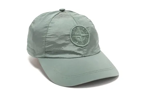 STONE ISLAND Baseball Caps Unisex Green