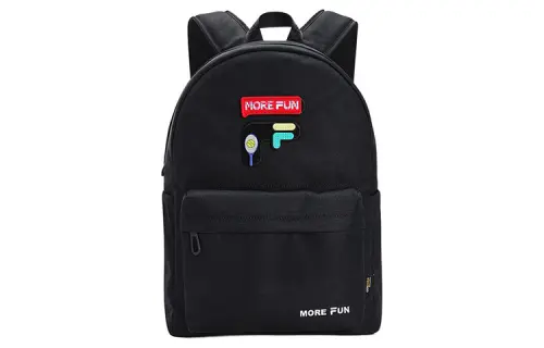 FILA FUSION Fabric Backpack Regular Unisex Black