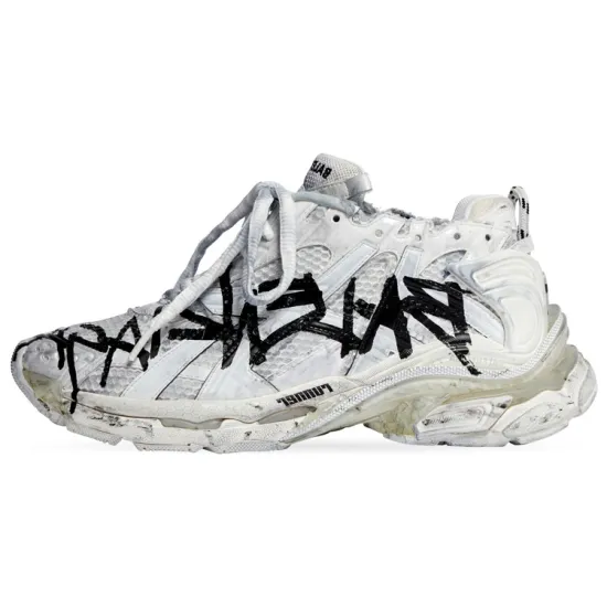 Balenciaga Runner Graffiti White