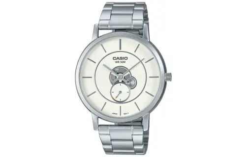 CASIO Men Standard Series 41mm White Watch MTP-B130D-7AV