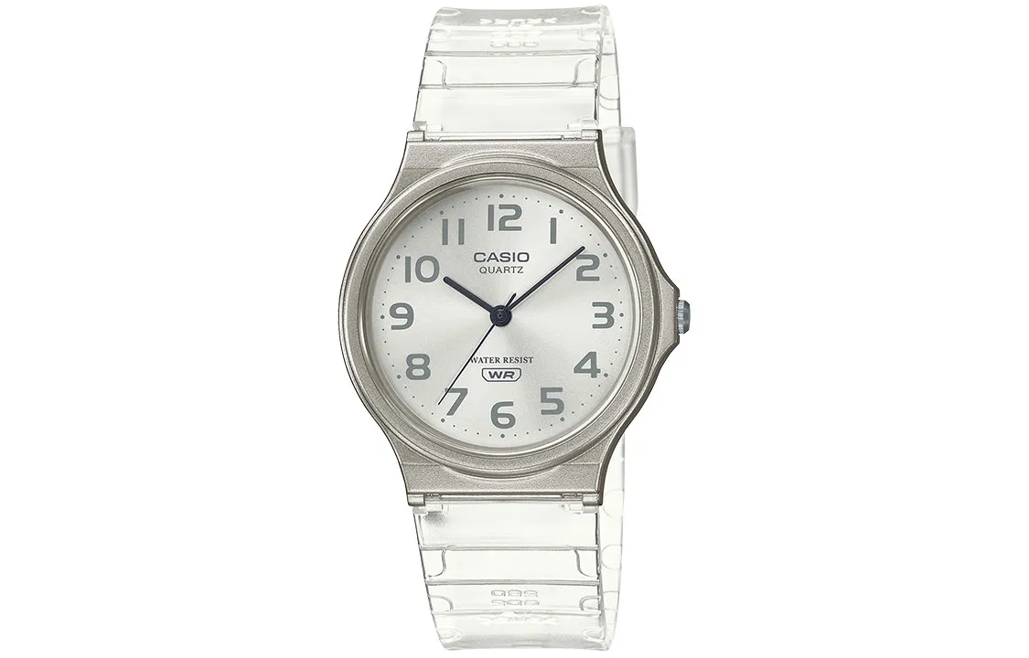 CASIO Women's Standard Series 38.8mm White Watch MQ-24S-7B