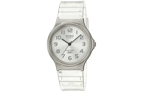 CASIO Women's Standard Series 38.8mm White Watch MQ-24S-7B