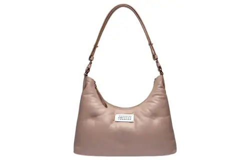 Maison Margiela Nappa Leather Hobo Bag, Shoulder Bag, Crossbody Bag, Handbag Small Women's Pink