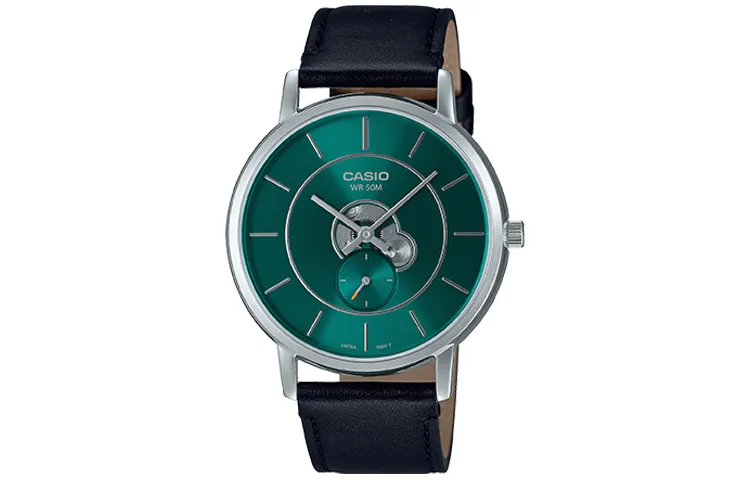 CASIO Men Standard Series 48mm Green Watch MTP-B130L-3AV