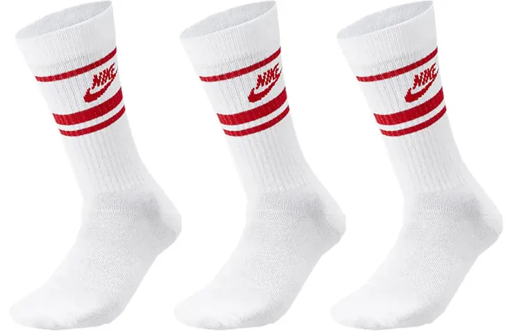 Nike Sportswear Essentials Crew Socks Men's Men's White