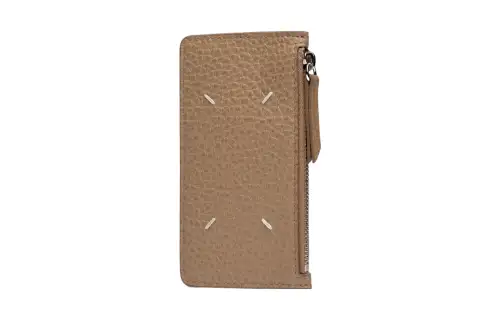 Maison Margiela Cow Leather Wallet Women's Light Brown