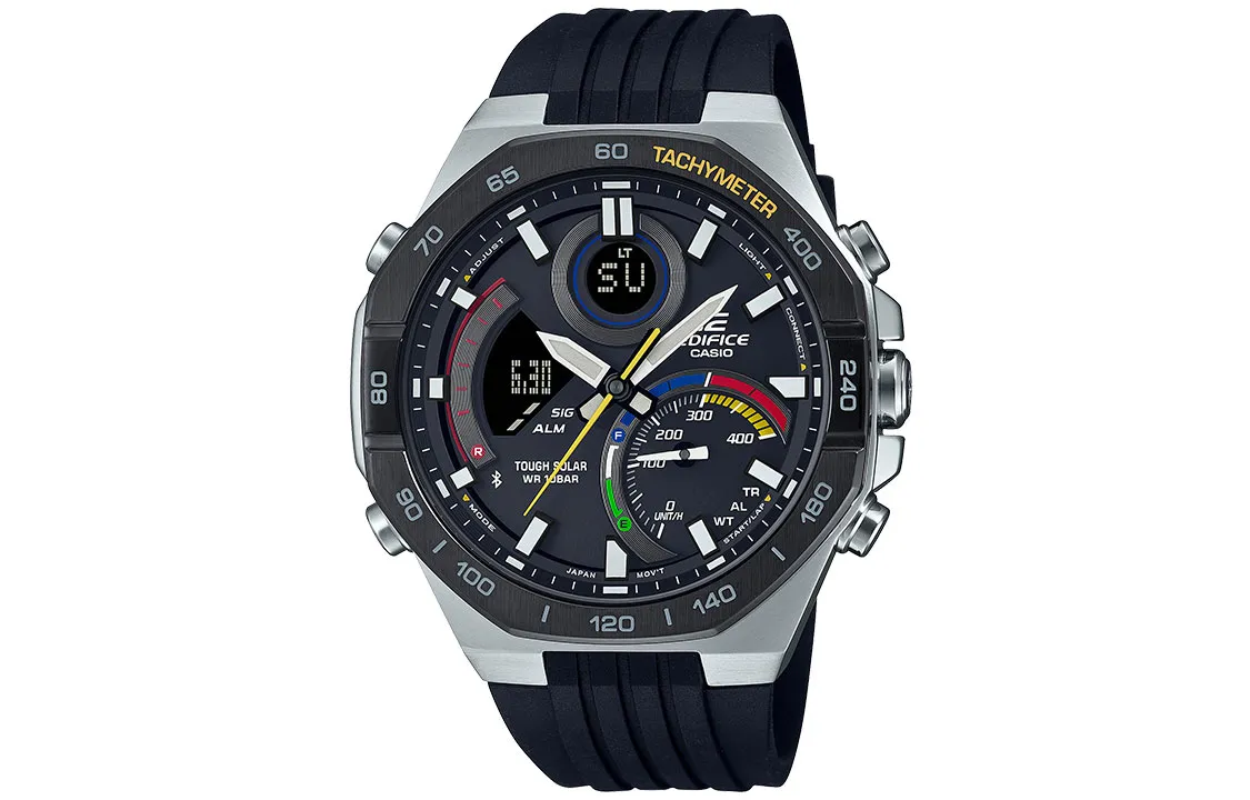 CASIO Men EDIFICE 48mm Black Watch ECB-950MP-1A