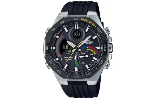 CASIO Men EDIFICE 48mm Black Watch ECB-950MP-1A