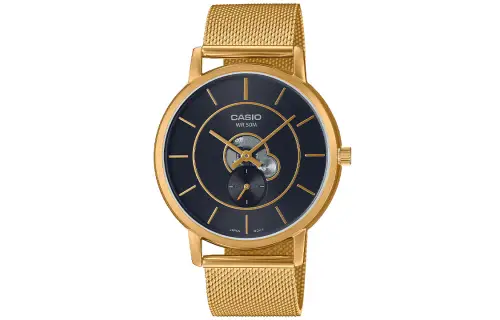 CASIO Men Standard Series 48mm Black Watch MTP-B130MG-1AV