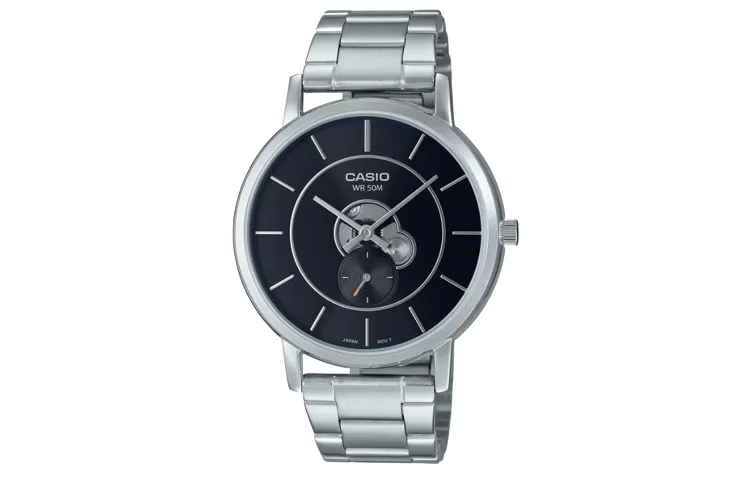 CASIO Men Standard Series 48mm Black Watch MTP-B130D-1AV