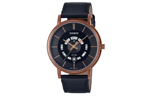 CASIO Men Standard Series 48mm Black Watch MTP-B135RL-1AV