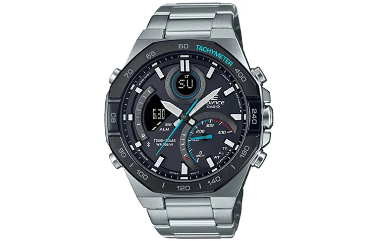 CASIO Men EDIFICE Black Watch ECB-950DB-1A