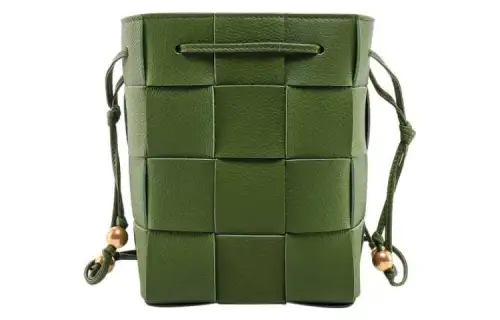 Bottega Veneta Intreccio Strapped Bucket Bag