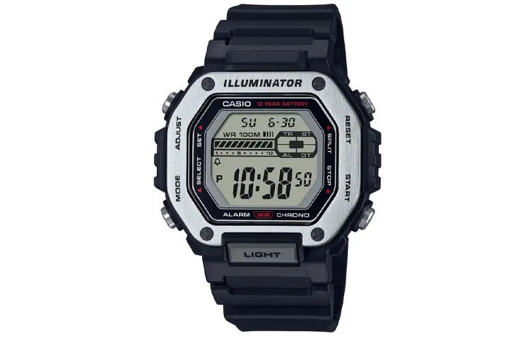 CASIO Men Standard Series 51mm Black Watch MWD-110H-1AV