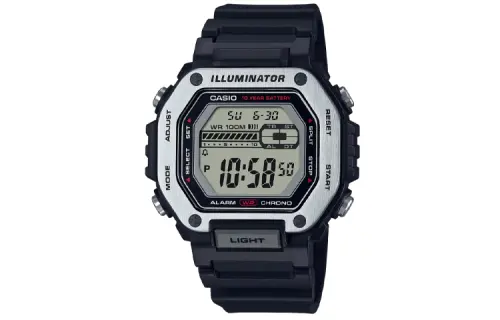 CASIO Men Standard Series 51mm Black Watch MWD-110H-1AV