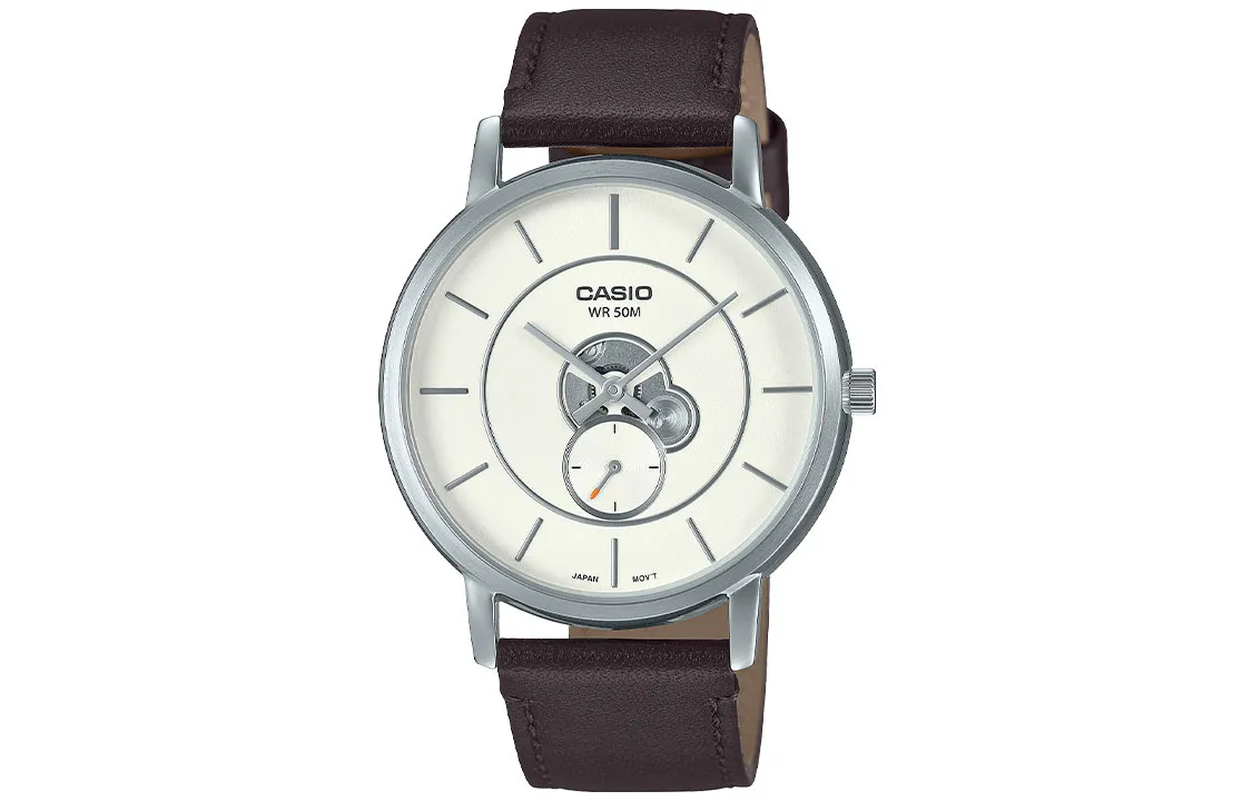 CASIO Men Standard Series 41mm White Watch MTP-B130L-7AV