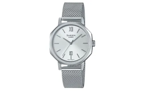 CASIO Women's SHEEN 30mm Silver Watch SHE-4554M-7A