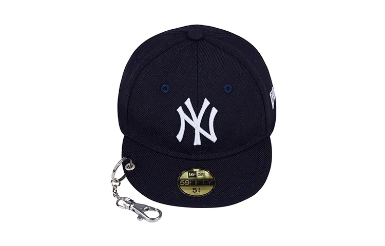 New Era Nylon Hat Key Pouch Mini Unisex Black