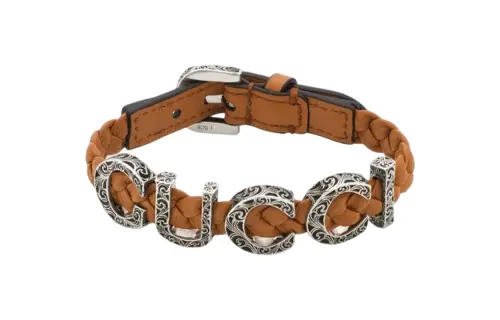 GUCCI Garden Wristbands Unisex Silver